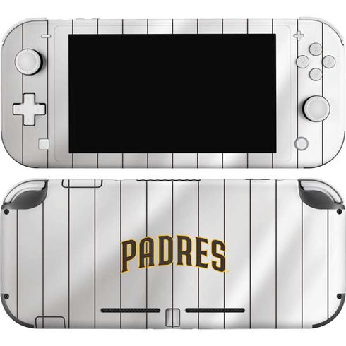 MLB San Diego Padres Home Jersey Nintendo Switch Lite Skin